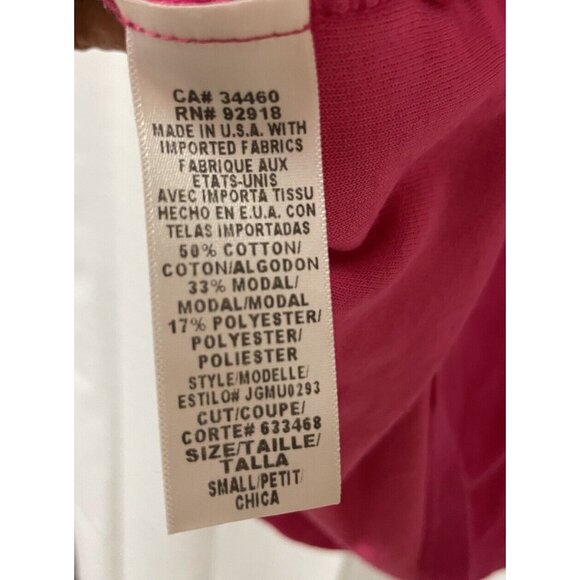 Juicy Couture Vintage Pink Terry Cloth Hooded Zip Dress Size S Pockets Y2K - Picture 5 of 5